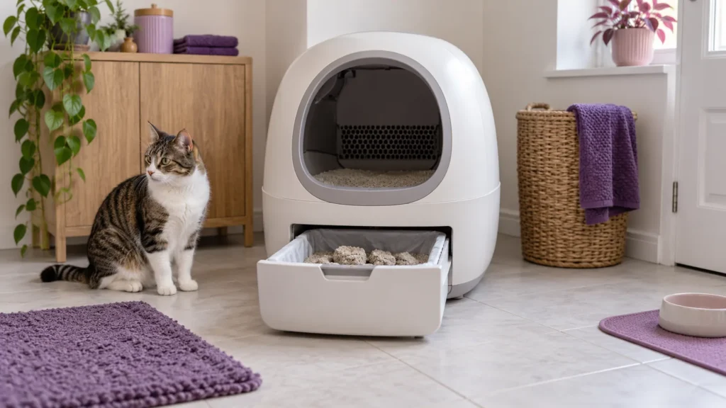 Automatic litter box: choosing by “Waste bin capacity”