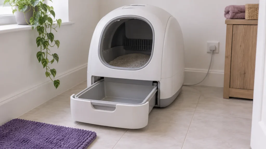 Open tray